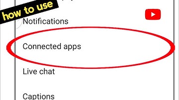 how to use connected apps setting in YouTube || @TechnicalShivamPal