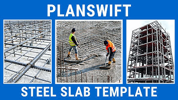 PlanSwift Template | Slab | Steel Reinforcement Calculation | Part & Assemblies | Level 2
