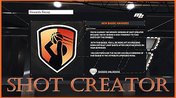 NBA 2K15 - How To Get The Shot Creator Badge!!
