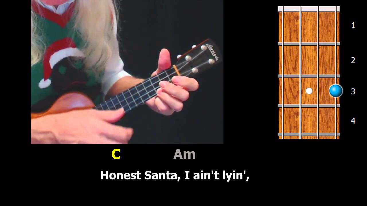 I Want A Ukulele For Christmas Play Along YouTube