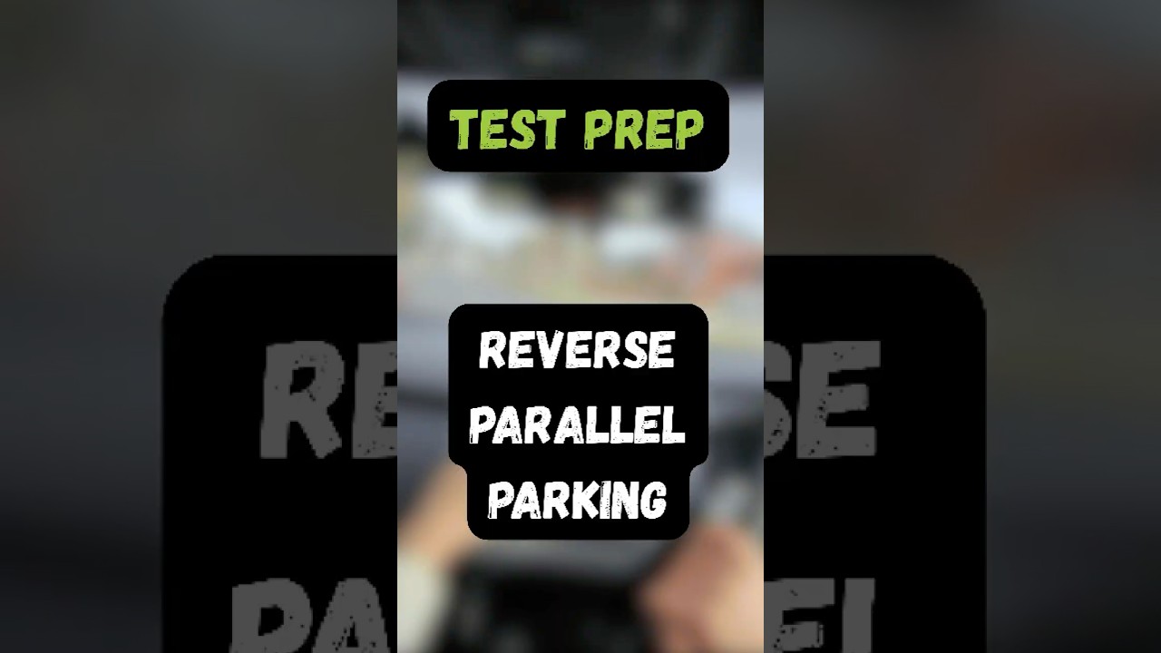 Самый простой трюк с параллельной парковкой задним ходом (Пройдите экзамен по вождению!)