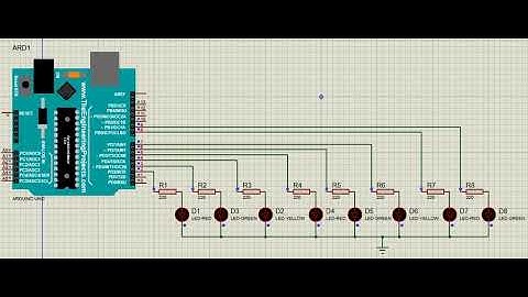 Điều khiển 8 led chớp tắt cùng lúc với Arduino