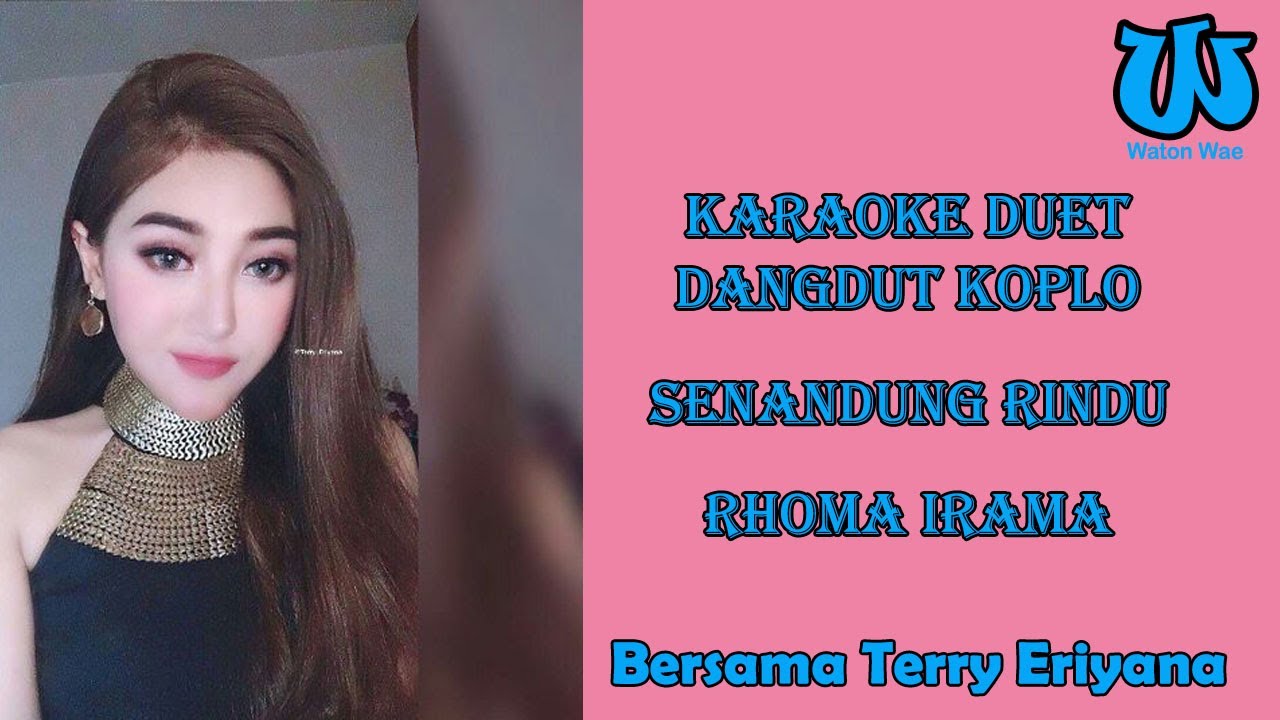 Karaoke Senandung Rindu - Rhoma Irama Noer Halimah