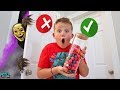 Spooky Don&#39;t Choose the Wrong Door Halloween Candy Challenge!