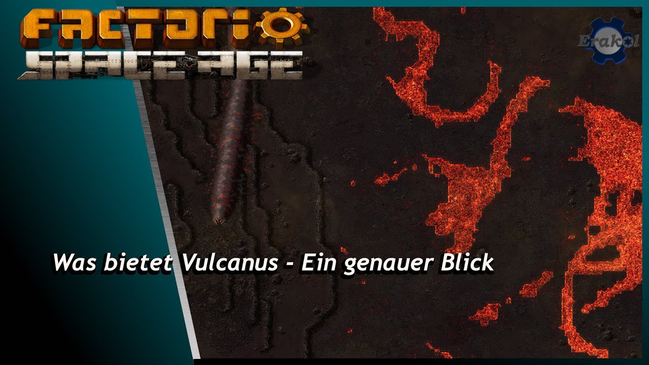 Factorio Space Age - Ein genauer Blick auf Vulcanus und die erste Reise ...