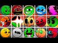 FNF Geometry Dash | Fire In The Hole &amp; Normal, Hard, Demon, Insane, Auto (Geometry Dash Compilation)