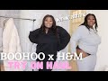 *realistic* BOOHOO+ H&M TRY ON HAUL | MID/PLUS SIZE! | BLACK FRIDAY 2021