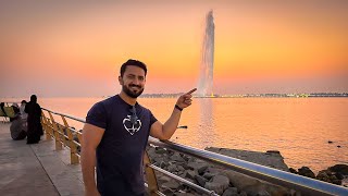 Tallest Fountain in the World نافورة الملك فهد Jeddah Saudi Arabia