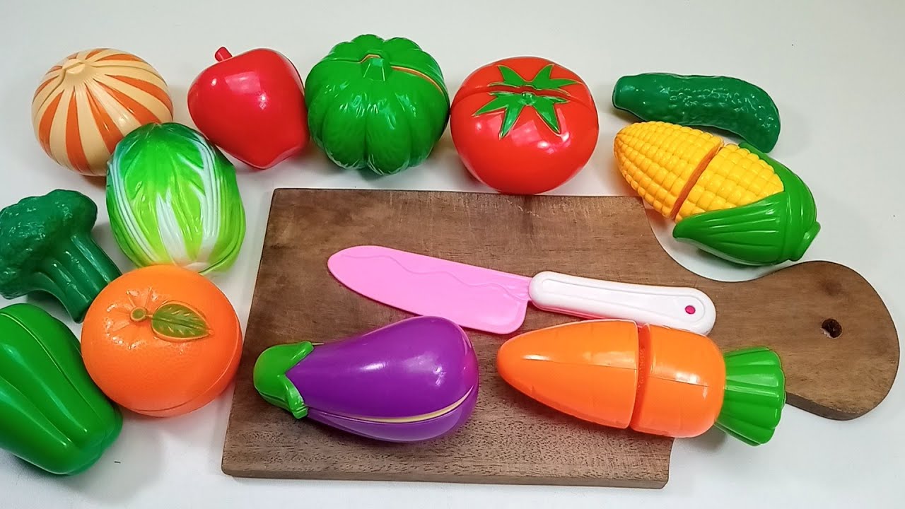 Oddly Satisfying Video Mixing Fruits and Vegetables Colourful