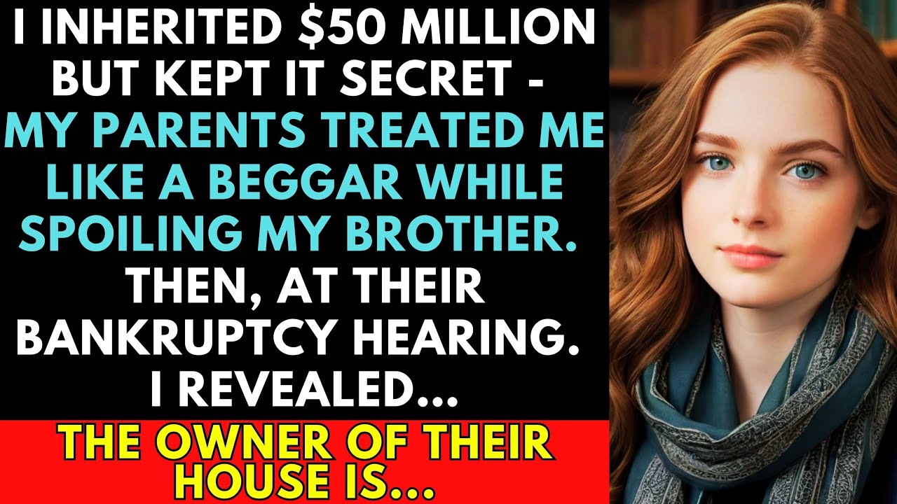 I Inherited $50 Million But Kept It Secret—Parents Treated Me Like A Beggar, Then I Revealed…