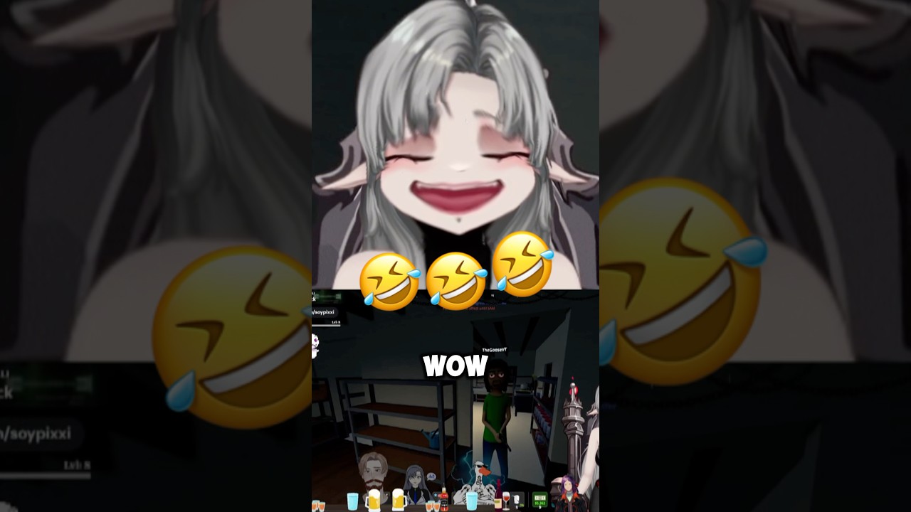 I’VE BEEN FRAMED!🙃 #vtuber #twitchstreamer #varietystreamer #vampire #elf #schedule1