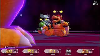 When Bowser lands on a Bowser space in SMPJ [SUPER MARIO PARTY JAMBOREE]