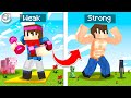 WEIGHT LIFTING To Become The STRONGEST Player ... - Minecraft Mods