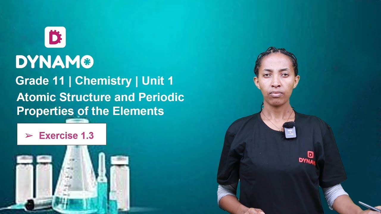 Grade 11 || Chemistry || Unit 1 || Part 6 || Exercise 1.3 - YouTube