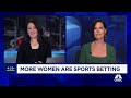 Sports betting among women on the rise