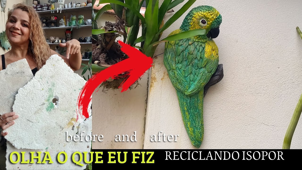 PAPAGAIO  DE CIMENTO 