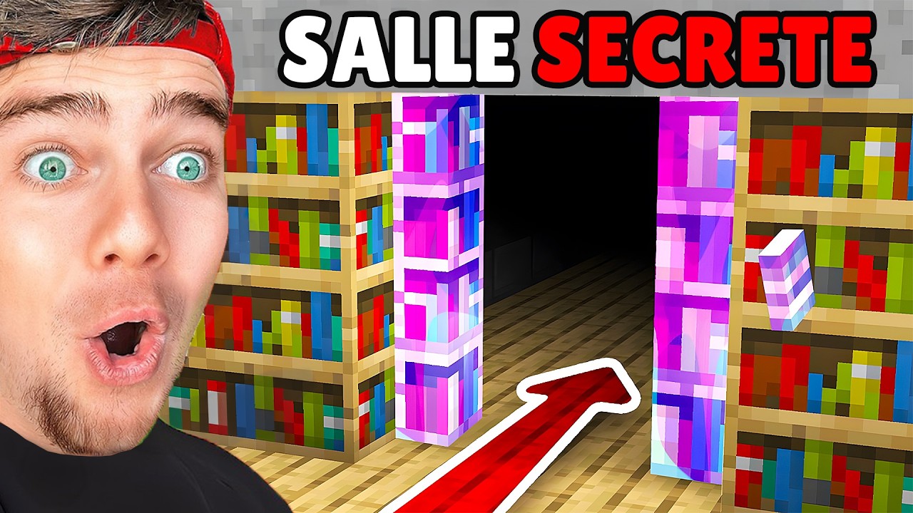 J'ai Trouvé 50 Pièces Secrètes sur Minecraft !