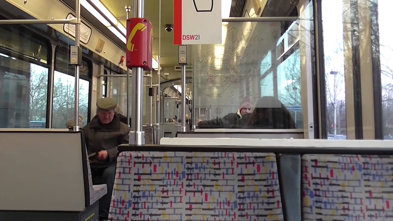 Dortmunder Stadtbahn: Mitfahrt Düwag B100S auf der U42 (2)