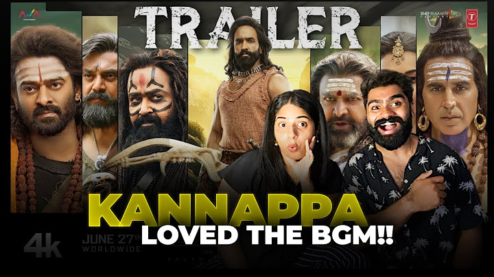 Kannappa Trailer REACTION | Mohanlal | Prabhas | Vishnu Manchu | Akshay Kumar - 🔥