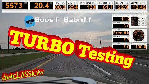 TURBO VW BEETLE TEST DRIVE