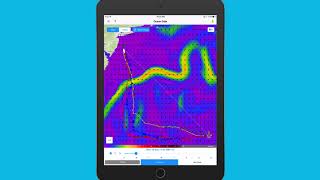 How to use Ocean Data with Weather Routing - iOS screenshot 2