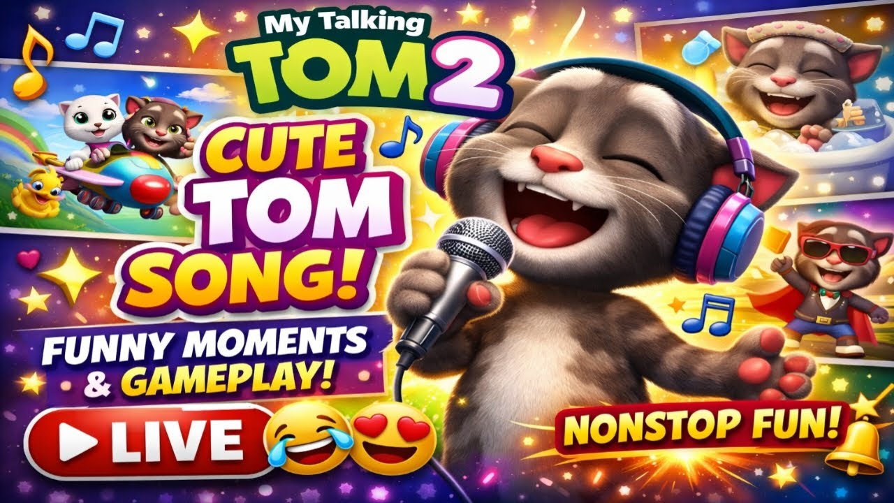 😱 My Talking Tom 2 LIVE 🔴 | Desi Masti + Funny Gameplay 🤣 | India No.1 ...