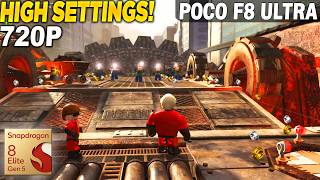LEGO The Incredibles Snapdragon 8 Elite Gen 5 Winlator - Poco F8 Ultra