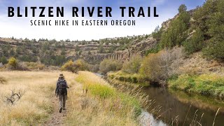 Blitzen River Trail on the Flanks of Steens Mountain Oregon