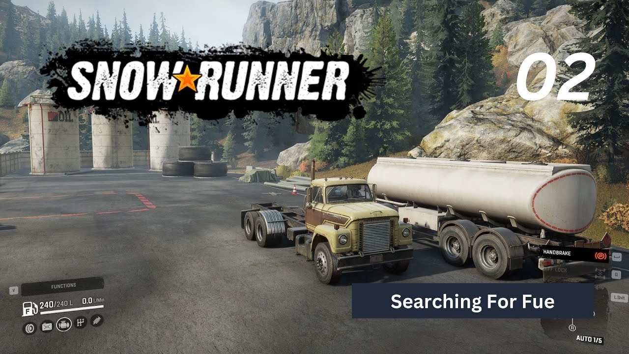 SnowRunner Searching For Fuel Part 2 Tekin Gaming YouTube