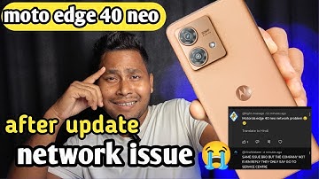 Moto edge 40 neo after android 15 update 😡 network issue 😭😭😭😡