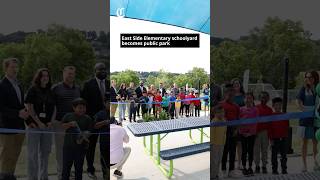 East Side Elementary schoolyard becomes public park