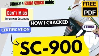 How I CRACKED SC-900 in 6 Hours | Microsoft Security, Compliance, and Identity Fundamentals | PDF