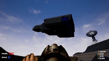 Doom E1M1 Remake with UE4 and Freedoom assets