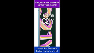 Realme C21Y RMX3261 Pin, Pattern. Password Unlock By UMT One Click