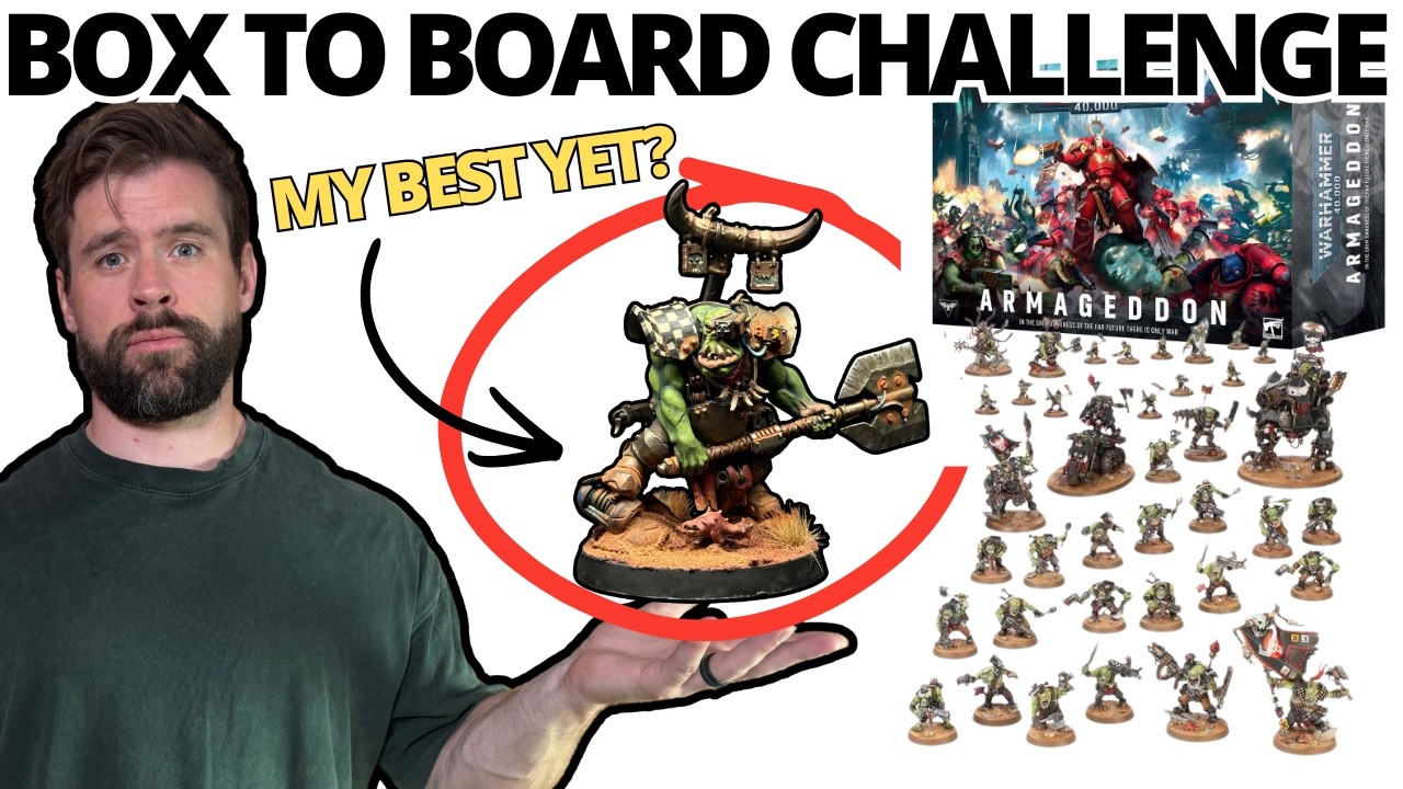 Is This My 11th Edition Army? | Box to Board Armageddon Orks