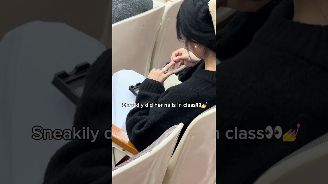 THIS Easy To Get Your Nails Done In Class Ohora Ohorausa UCLA Harvard Collegelife Diynail