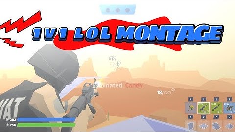 Sweater weather 1v1 lol montage