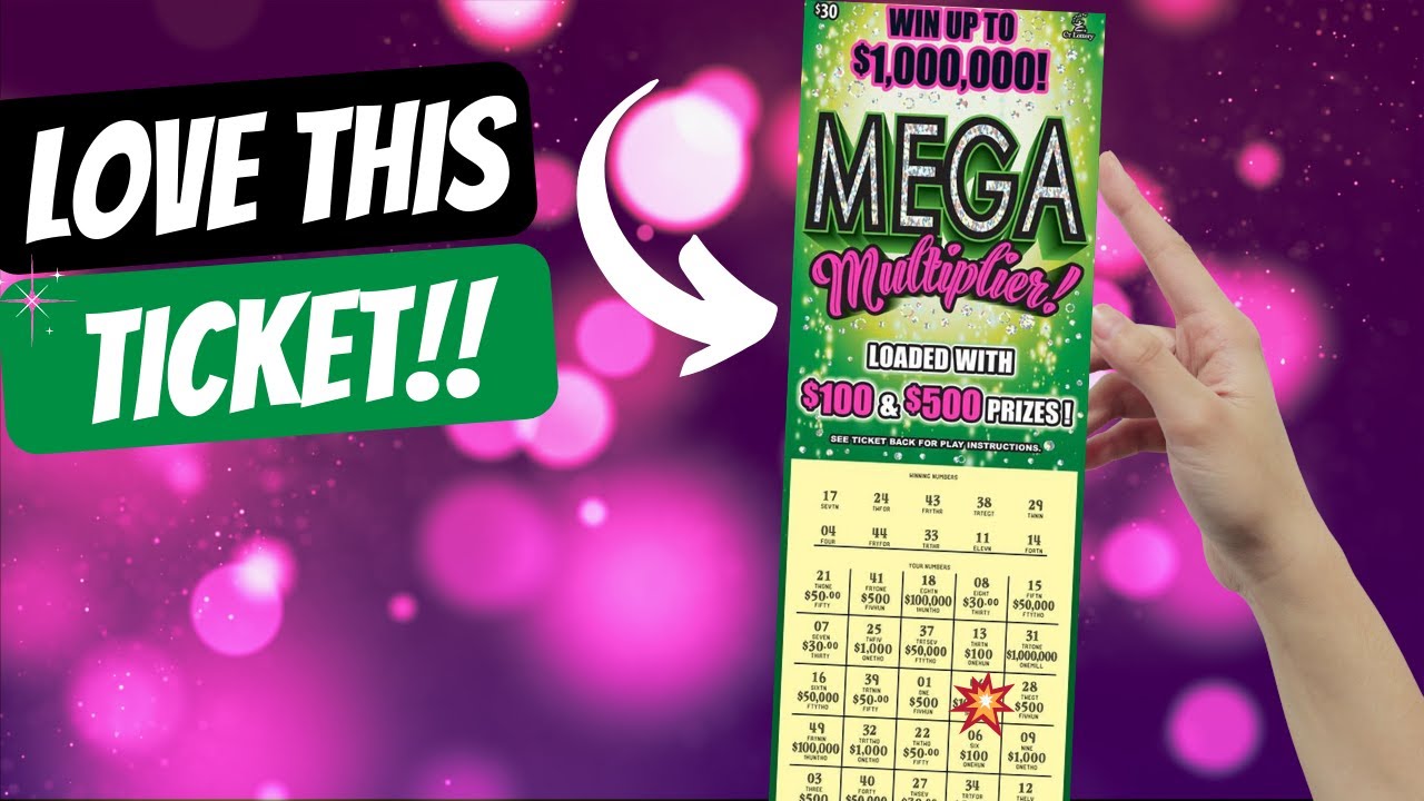 🚀30 Mega Multiplier Scratch Ticket Connecticut Lottery🚀 YouTube