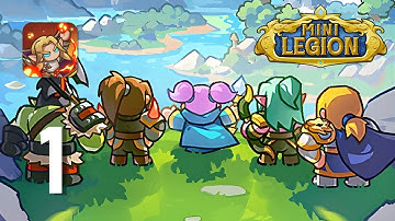 Mini Legion: Warband - Gameplay Walkthrough Part 1 (Android, IOS)