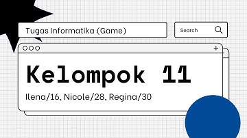 Final Project Informatika - Game (Kelompok 11- X SOS 1)