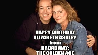 Celebrity ELIZABETH ASHLEY @PBS for Rick McKay's BROADWAY: THE GOLDEN AGE Wealth