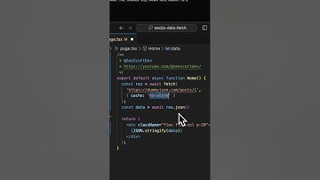 Fetching Data in Next.js #nextjs #nextjs14 #coding #javascript #react #programming #webdevelopment