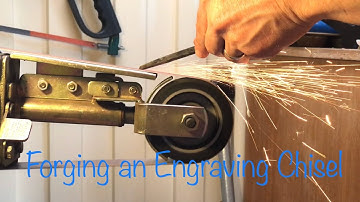 Blacksmithing - Forging an Engraving Chisel