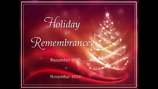 Holiday Remembrance 2024 Burger Funeral Home
