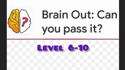 #Brainout : can you pass it level 6 7 8 9 10 #newupdate2024
