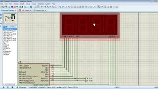 4 Digit 7 Segment Display for PIC16F876A on Proteus ISIS 4 Digit 7 Segment Display for PIC16F876A on Proteus ISIS