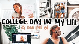 PRODUCTIVE *ONLINE* COLLEGE DAY IN MY LIFE | Zoom, To-Do List, Homework, Target Haul, Coffee & More!