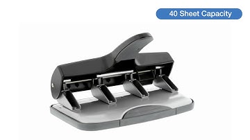4 Hole Punch - Rapesco ALU 40