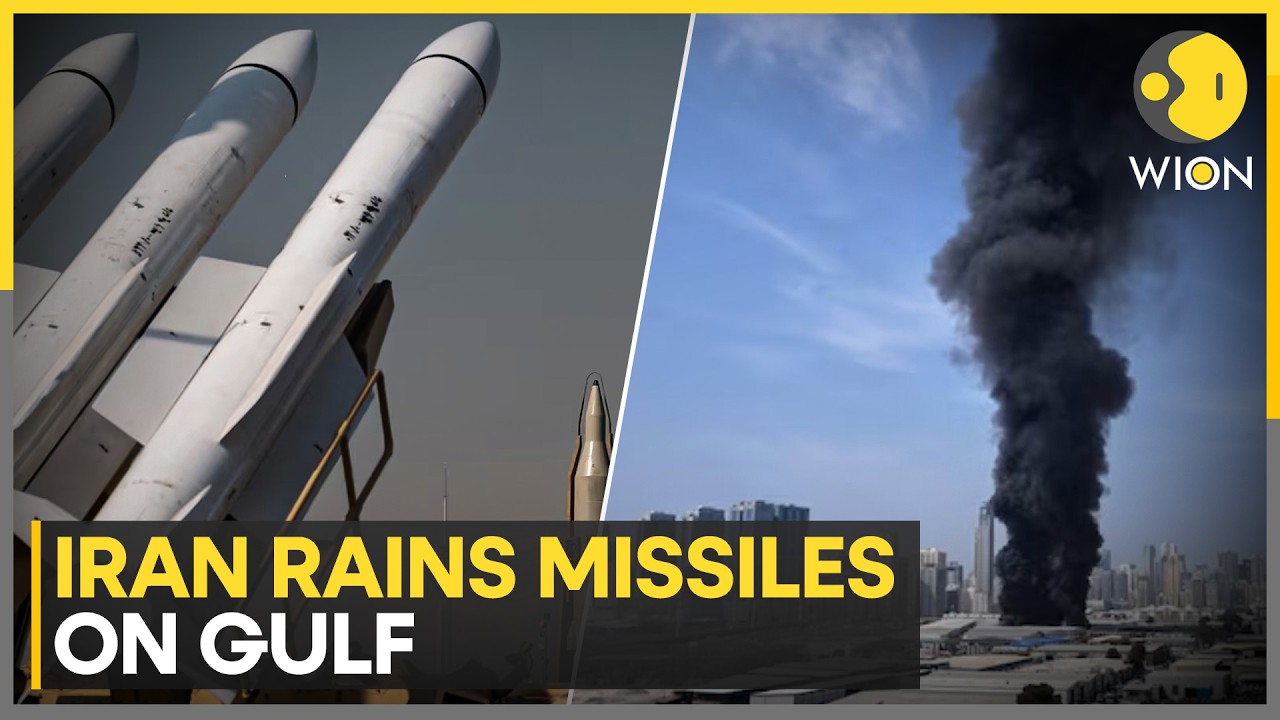 US-Iran War: Iran Rains Drones & Missiles On Gulf | WION Breaking