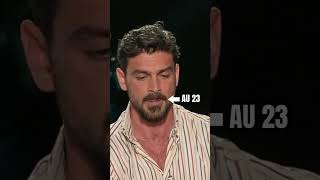 Espressioni Facciali Di Michele Morrone Durante Lintervista Di Francesca Fagnani A Belve.